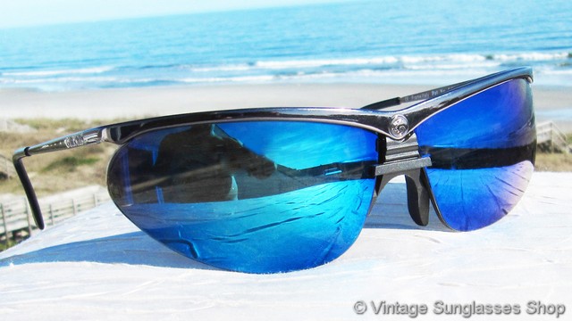 Gargoyles Legends II Chrome Blue Mirror Sunglasses